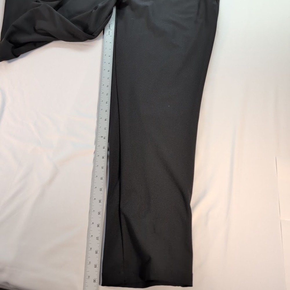 Reebok Mens Performance Pants Black 38x32 Golf Stretch Athletic - Picture 2 of 7